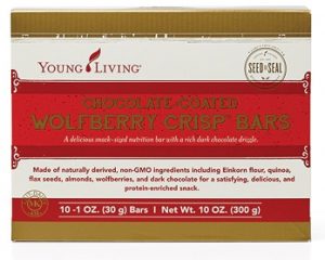 Young Living Chocolate Covered Wolfberry Crisp Bars